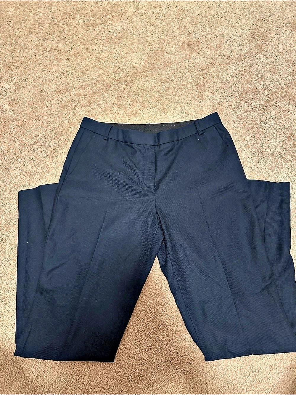 Massimo Dutti Dress Pants Blue EU 40 US 8 100% wool